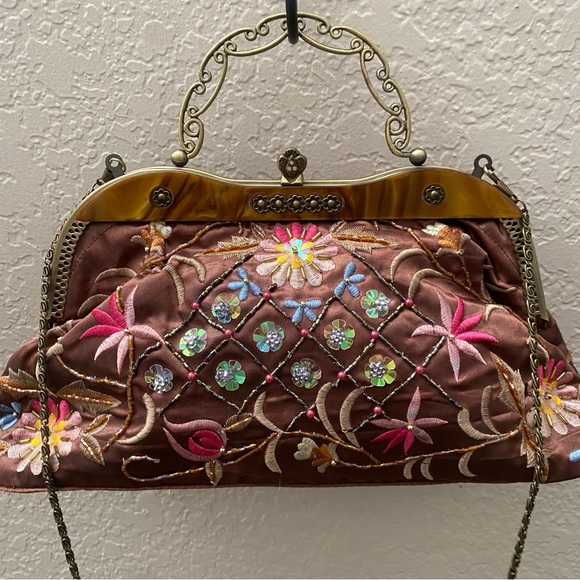 Handbags - Vintage Beaded Evening Handbag